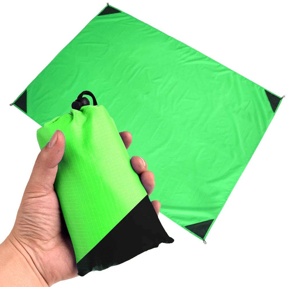 

Lightweight Sand Free Beach Blanket, Portable Beach Mat Pocket Outdoor Picnic Blanket for Camping, Hiking and Music Festivals, 6 colors