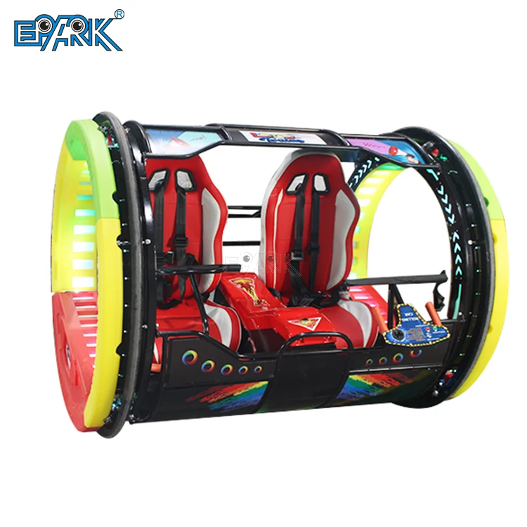 

360 Degree Remote Control Rolling Car Outdoor Carnival Crazy Entertainment Electronical Amusement Park Rides, Red, yellow, green, purple, blue