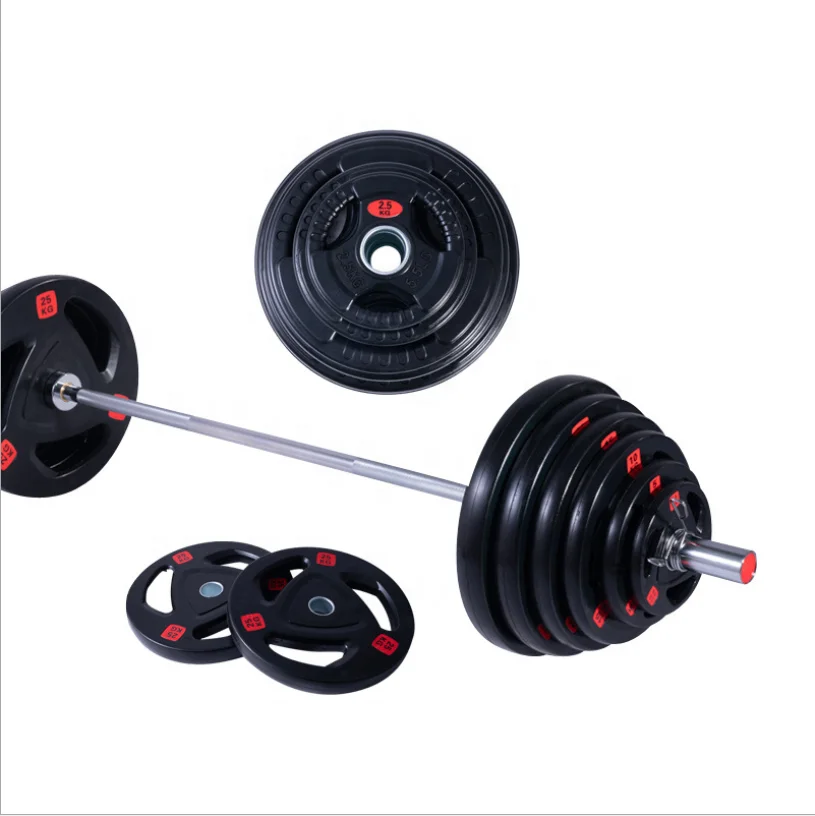 

Hot Selling Dumbbell Discs Gym Rubber Bumper Plate Weight Lifting, Black