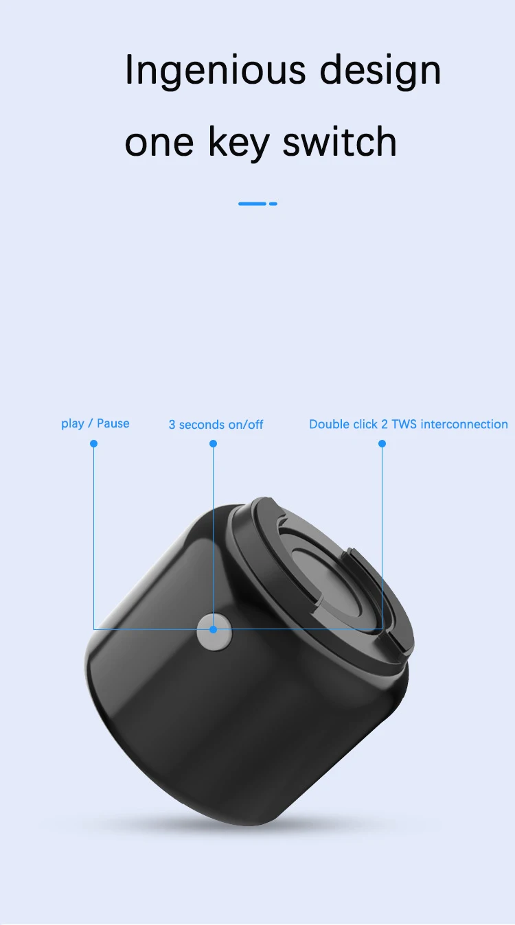 HIFI Stereo Bluetooth Wireless Speaker Home Loud Handfree Music Speaker for Phone - ANKUX.COM