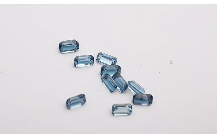 Good Polishing Wholesale Factory Price London Blue Topaz Ring