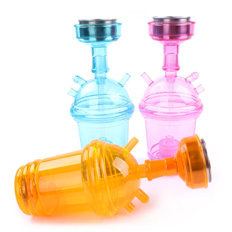 

Portable Led Light Shisha Hookah Cup For Car Chicha Travel Smoking Shisha Hookah New Sheesha Hookah, Yellow,blue,pink