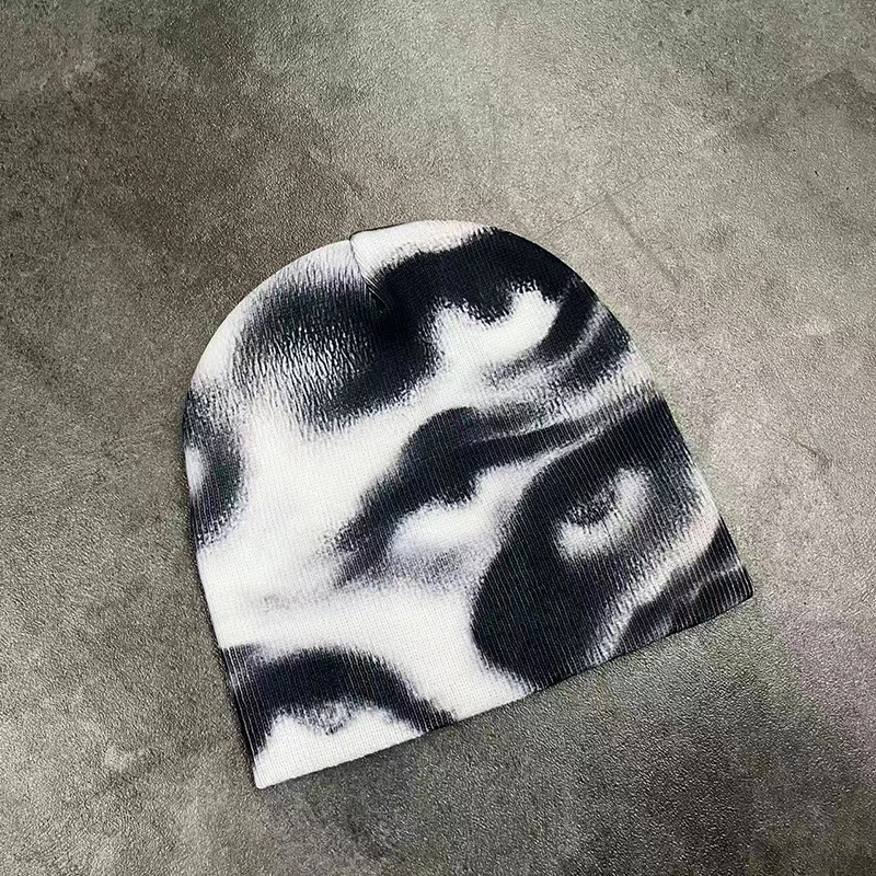 Two Sided Camouflage Knitted Skull Cap Beanie