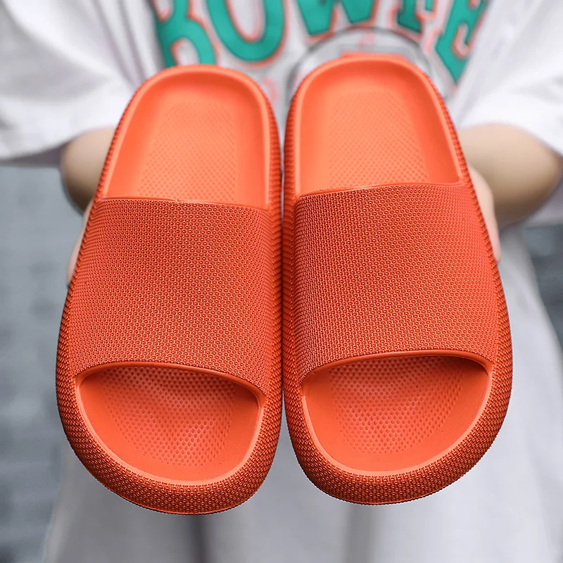 

2020 Thick Sole unsex Home Women Slippers Heel Ladies Platform Flat Shoes Non-slip EVA easy wear slippers Slides Women Slippers