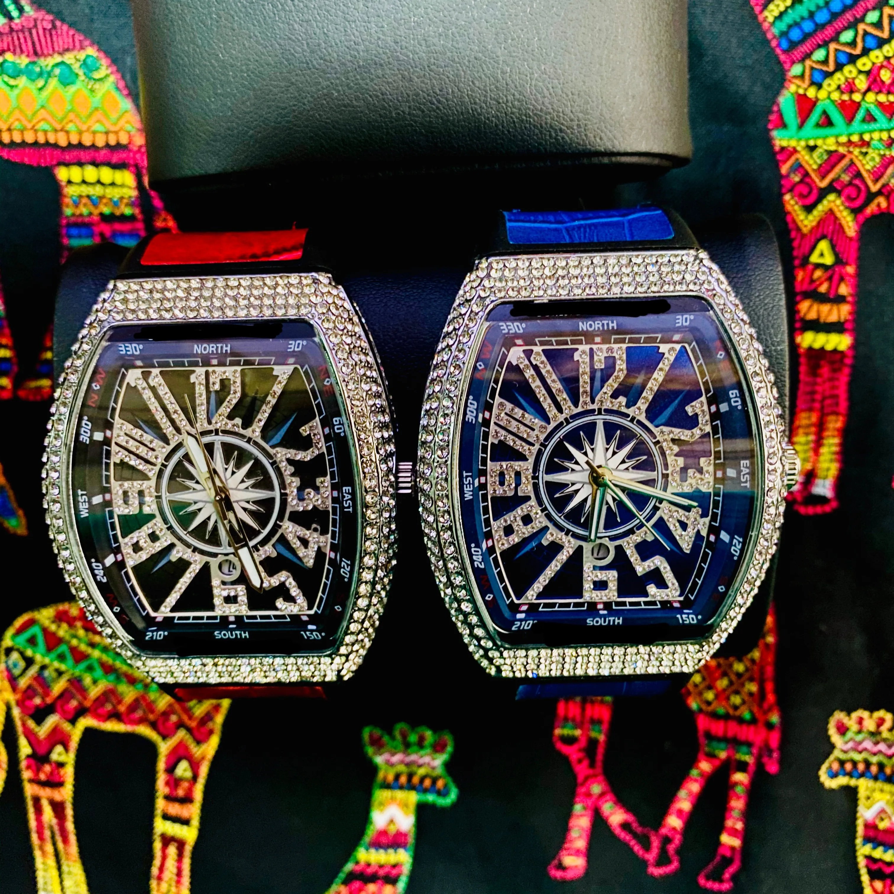 

Comfortable new design Luxry Watches For Men Iced Out Watch Mens Hip-Hop Watches