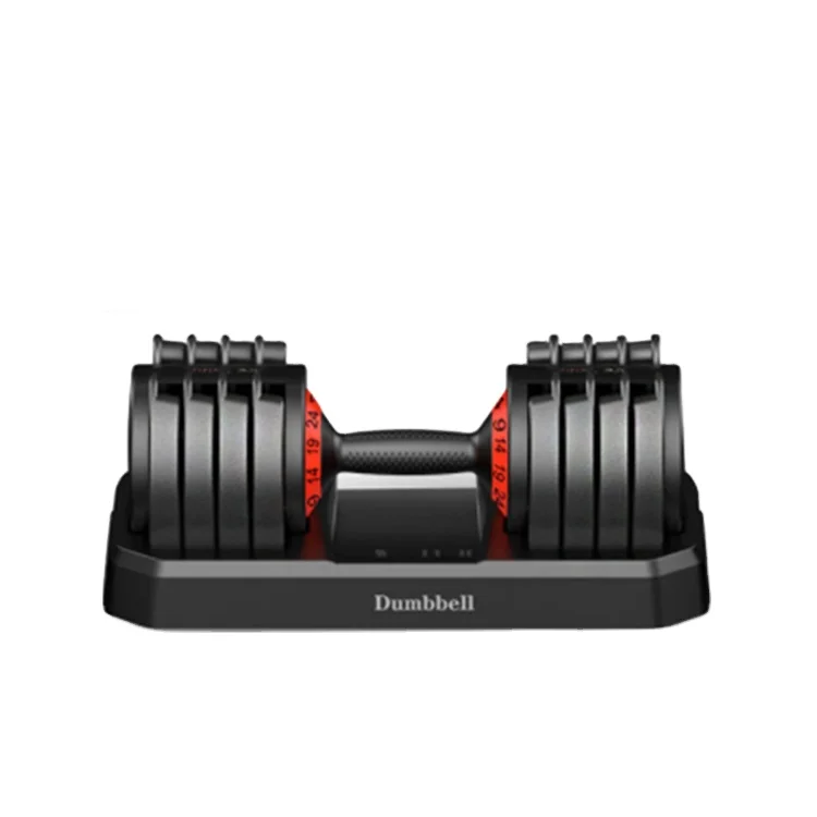 

Custom logo 24kg adjustable dumbbell gym weight lifting training dumbbell weight set