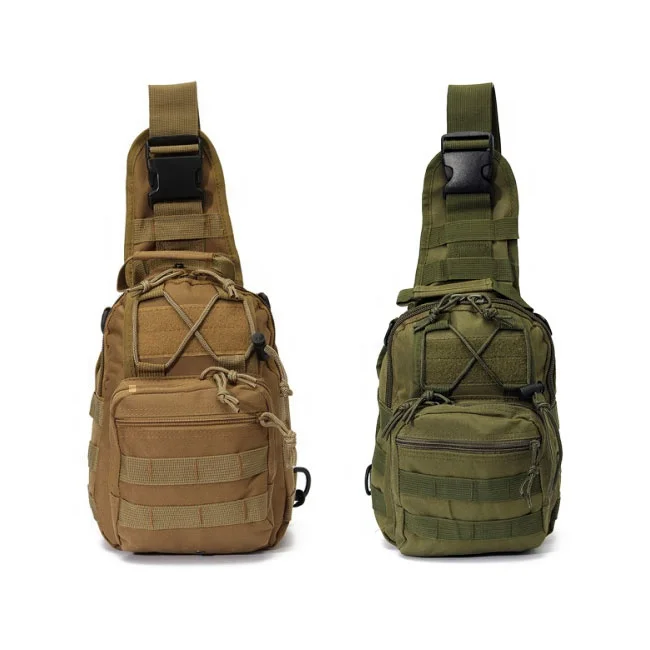 

Unisex Army Mens Message Chest Pack Hiking Camping Sling Crossbody Bag