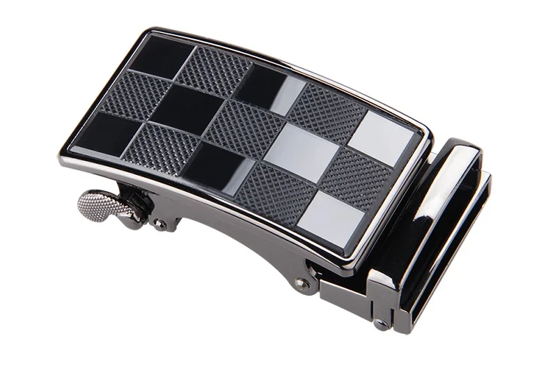 Black 35mm Custom Sliding Ratchet Belt Buckle For Mens Pants Buy