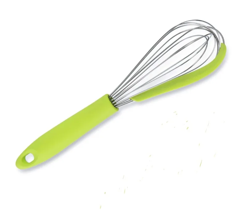 

Kitchen Accessories Hand-held stainless steel whisk manual egg beater milk whisk hand Egg whisk Baking Kitchen cutlery set, Green