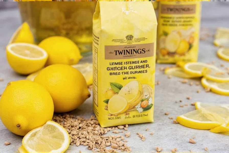 twinings lemon ginger tea