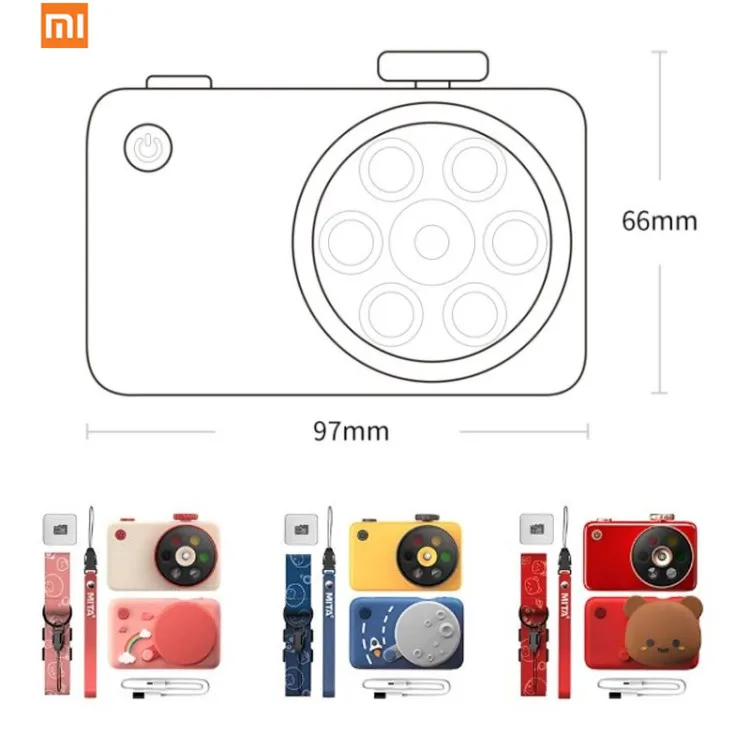 

Dropshipping Original Xiaomi Youpin Smart Toy Camera Gift Box Version 2.4-inch IPS Full Color Screen Kids Camera
