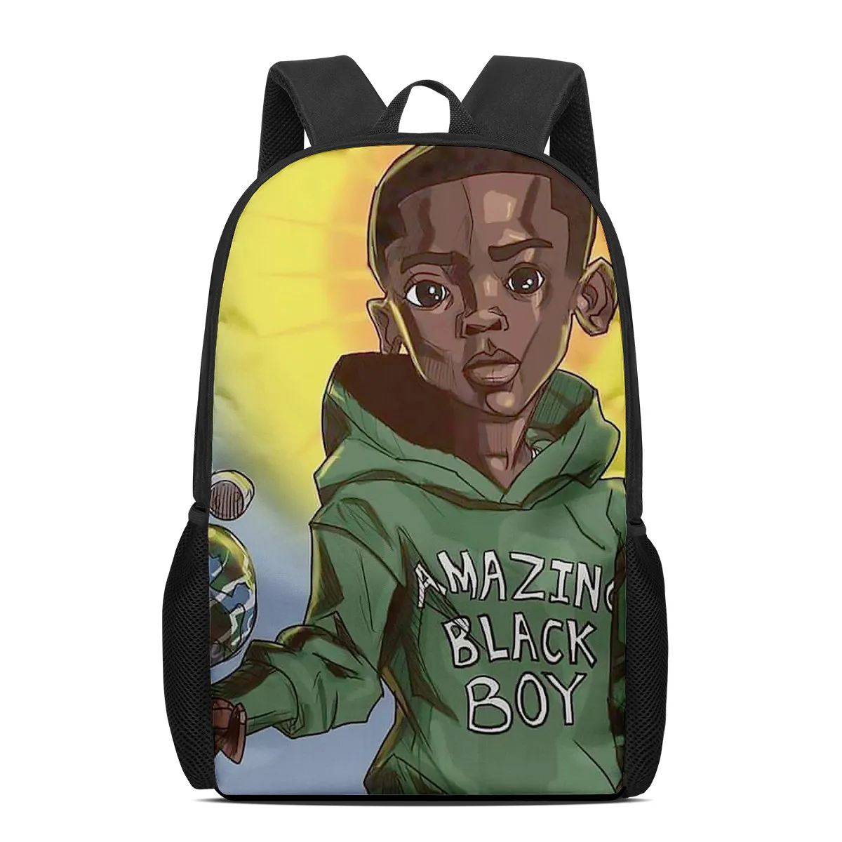 

School Bag Low Price Men Book Cartoon Black Boy Backpack Bag Backpack School For Kids Students Little Boys, Customized your own school backpack