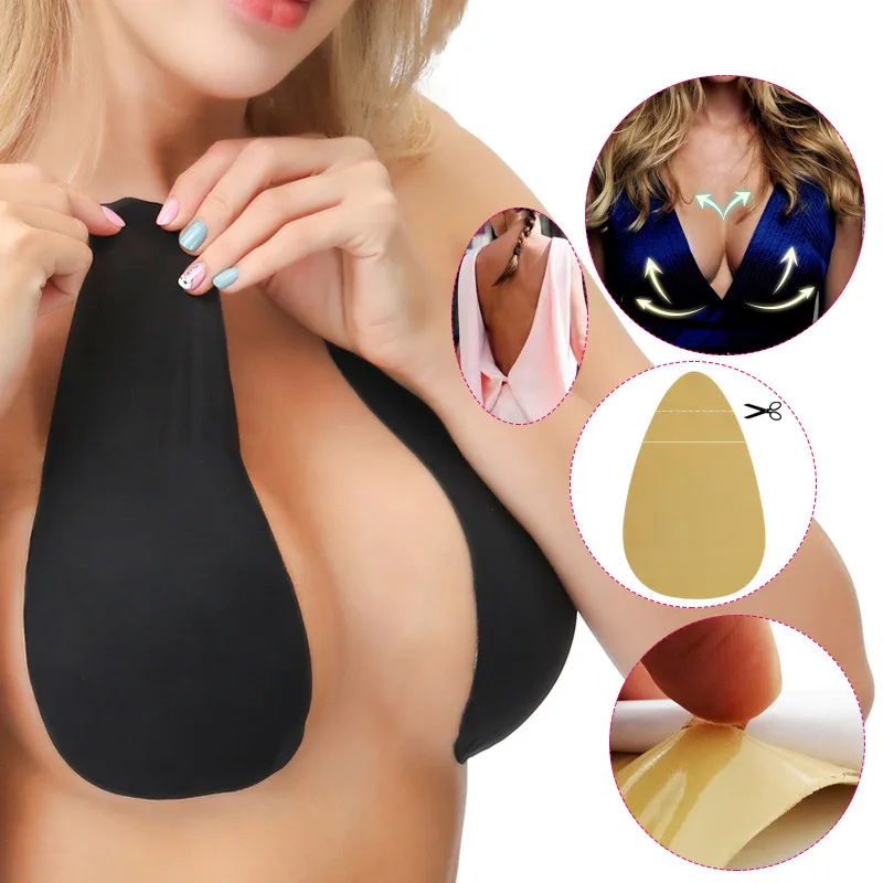 

2021 new self adhesive seemless push up bras