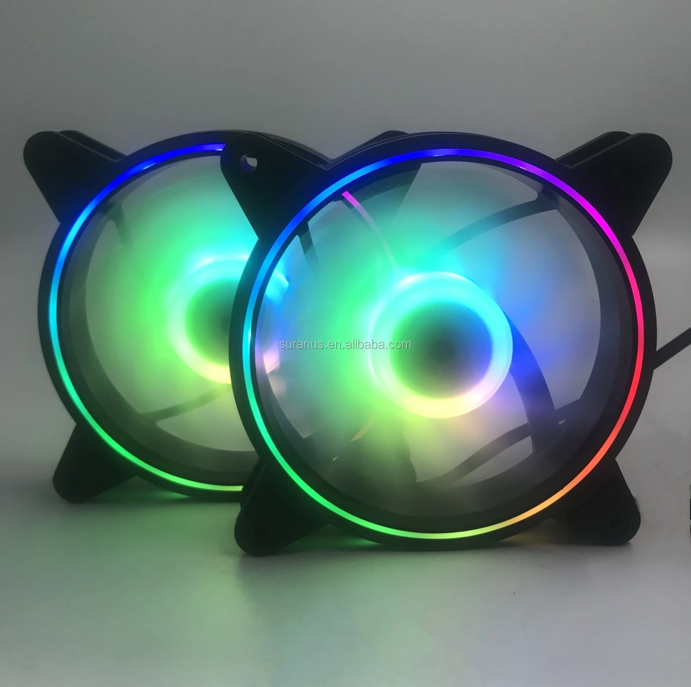 New Come Colorful Rgb Led Fan 12025 Argb Pwm Dc Fan Buy Rgb Fan,Argb