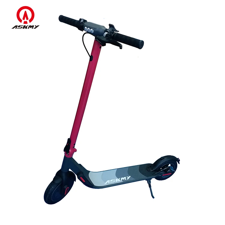 

ASKMY Portable 8.5Inch 250W 36V 2 Wheels Shopping Standing Foldable the Electric Scooter