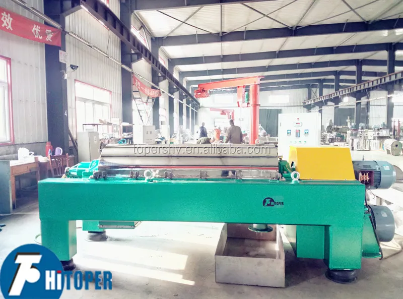 Toper decanter centrifuge