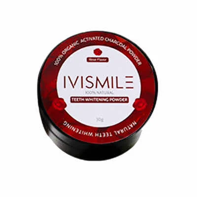 

GMP Approved ECO Friendly Mint Flavor 30g Daily Use Teeth Cleaning Activated Charcoal Tooth Whitening Powder, Activated charcoal black powder