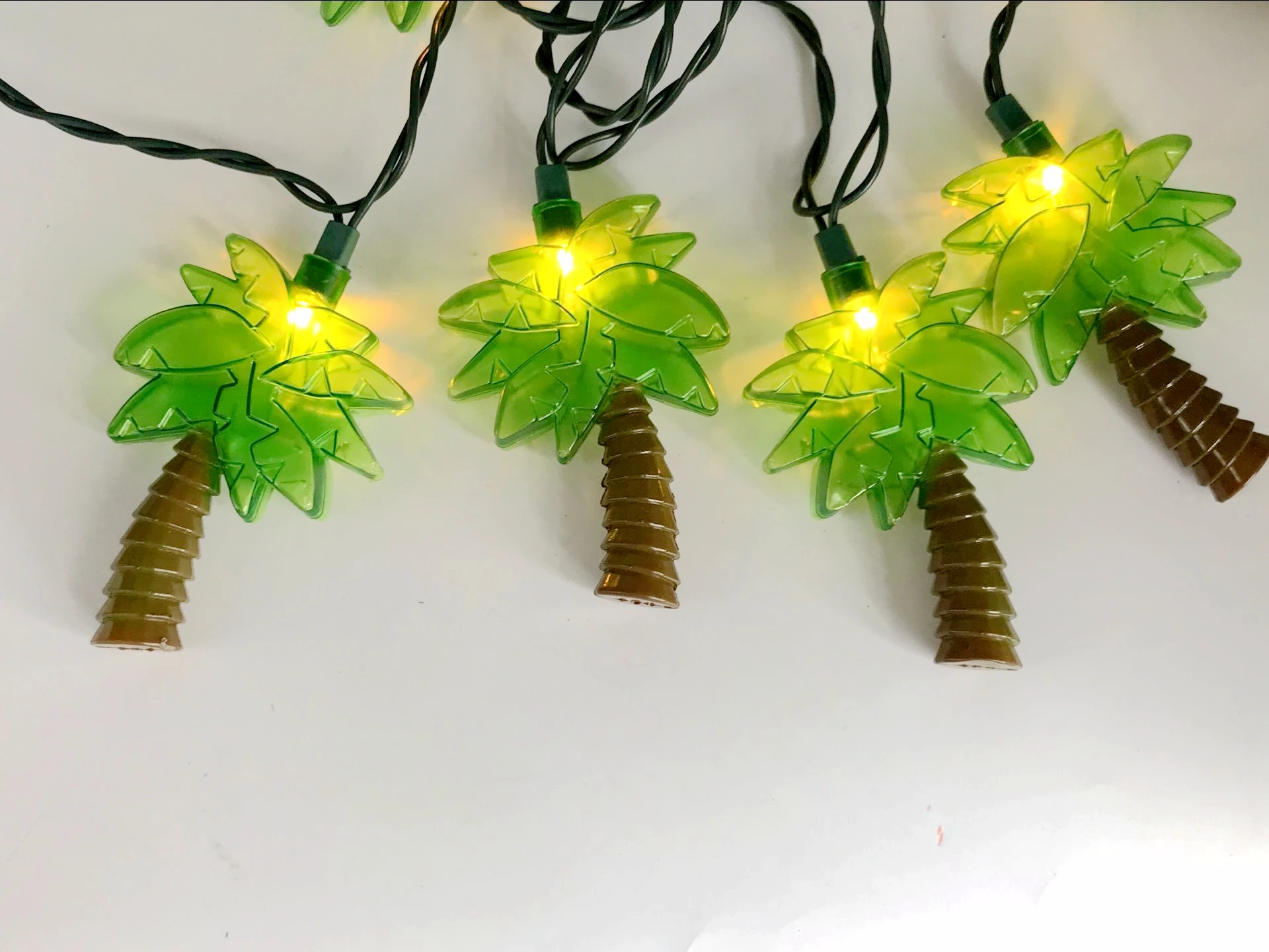 Ul Standard Tropical Theme Party Decorative 10 Count Palm Tree Light