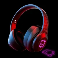 

BH10 LED RGB Computer gaming over ear BT 5.0 Blue tooth headsets stereo headphones audifonos bluetooth earbuds with microphone