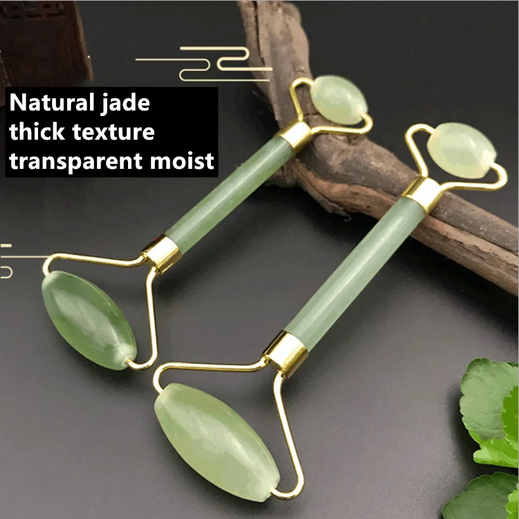 

Hot seller from the factory Jade Roller Tools for Face Anti Aging Massage, Green