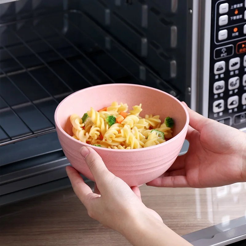 

Dishwasher Microwave Safe Wheat Straw Fiber Bowls Wheat Bowls