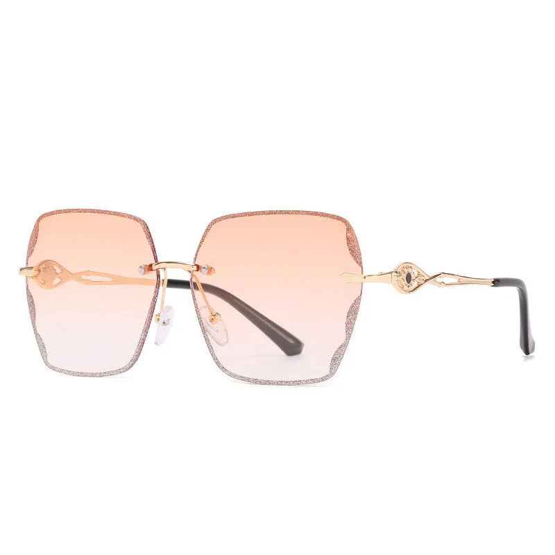 

Pink Fashionable Glasses Luxury Sun Women Vintage Trendy Butterfly Sunglasses 2021