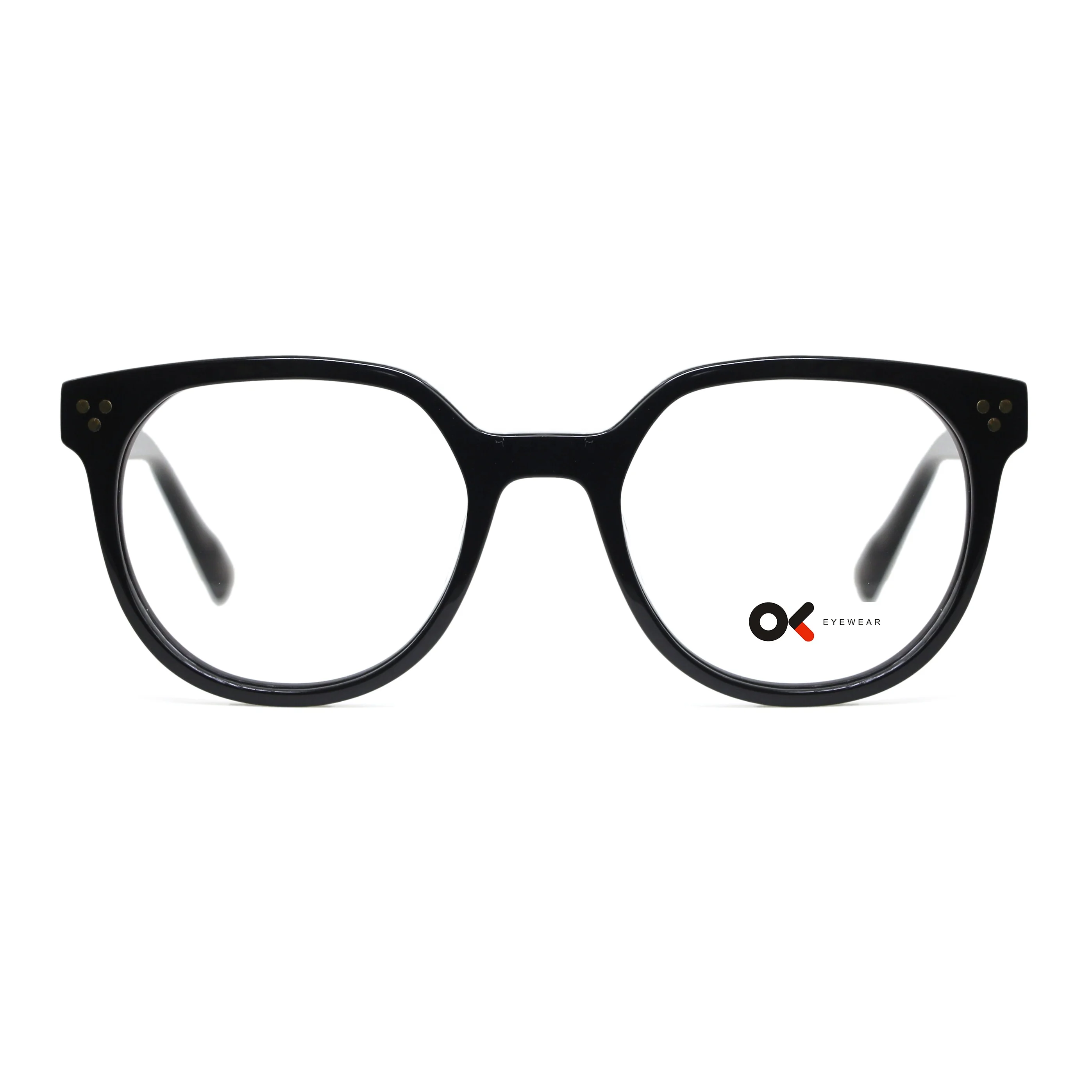 

95426 Hot Selling Optical Frame Round Fashion Eyeglasses Ready Goods Eye Wear