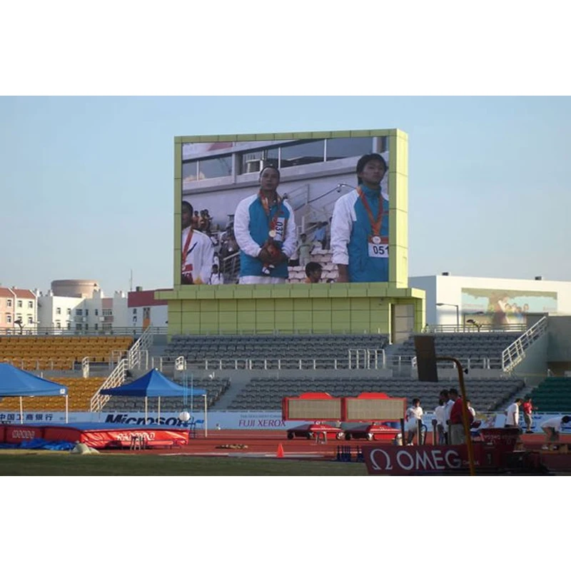 P6 P8 P10 Board advertise quality display outdoor led screen panel for stadium scoring