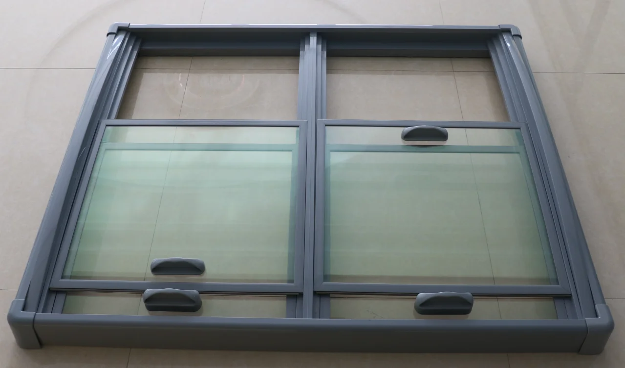 Sliding Glass Covers for Commercial Ice Cream Freezer Cabinets with CE