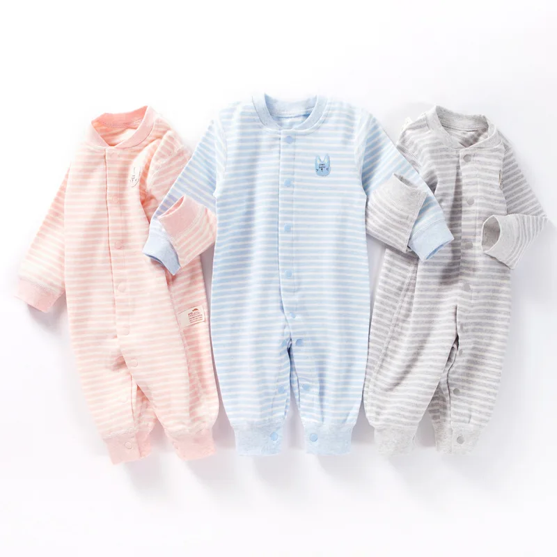 

Baby Jumpsuit Spring Men's and Women's Baby Clothes Long-sleeved Climbing Baby Clothes.