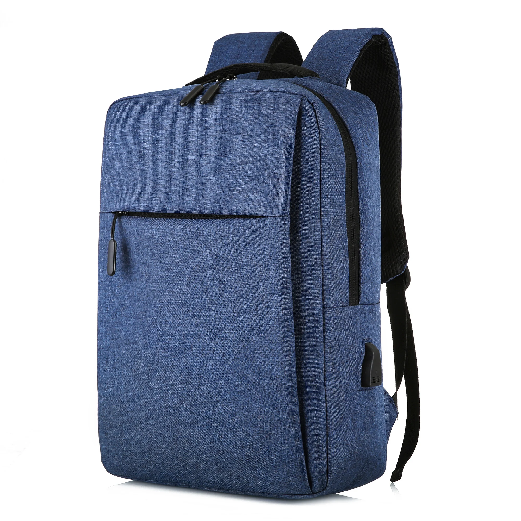 

OMASKA Custom zaino per laptop Nylon 17 Inch Business USB charger backpack Large Capacity Smart Laptop Backpack bag, Black,gray,blue,red,pink