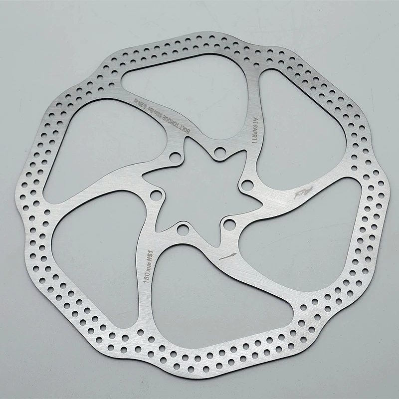 

Stopping Power 180mm HS1 Bicycle Disc Brakes Rotor For Road Mountain Bike, Silver