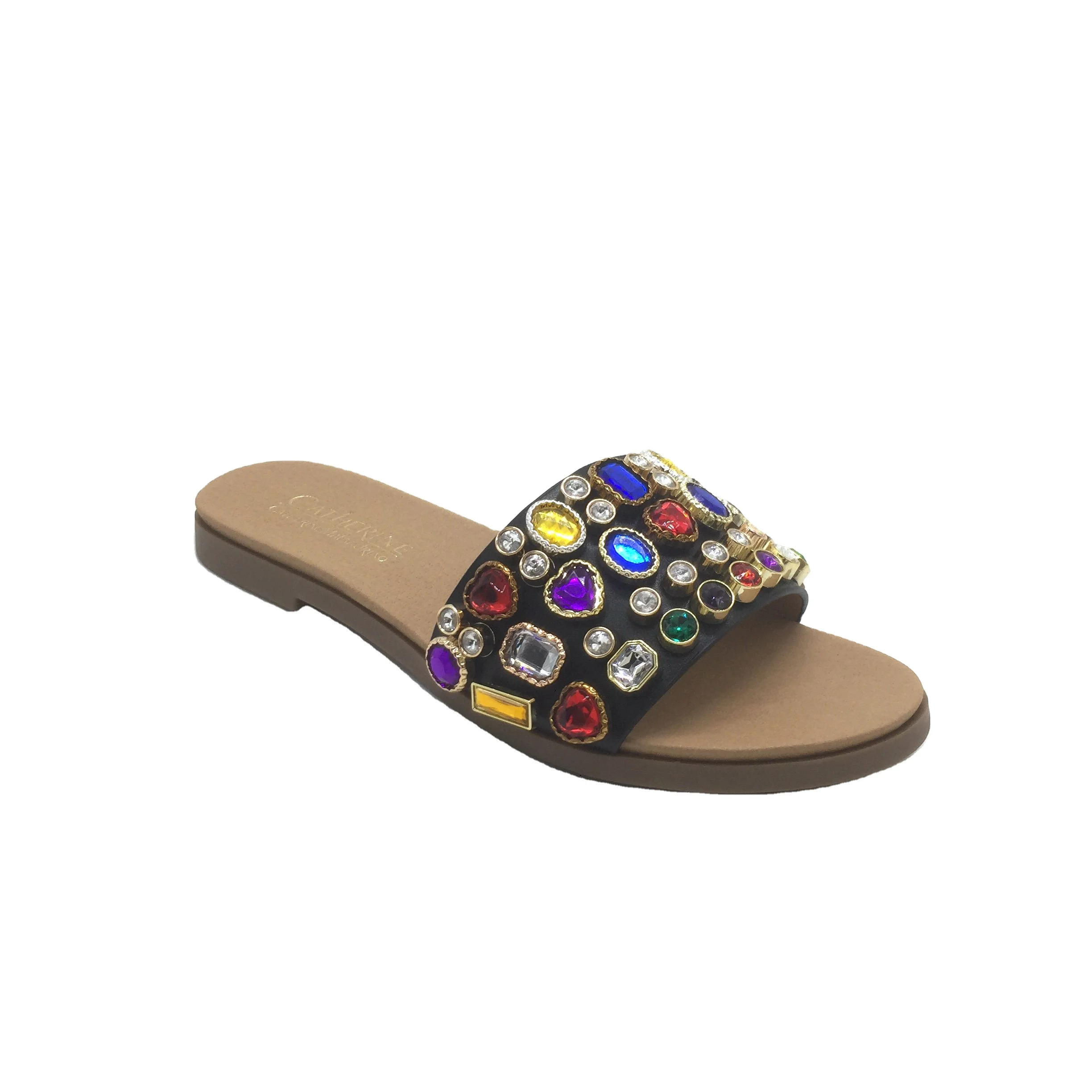 

Factory Sale Various Widely Used Custom House Shoes Slippers Slipper Women, 1-black 2-coral 3-kakhi