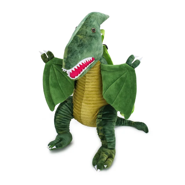 

New Arrival Animal 3D Cartoon Kids Plush Dinosaur School Bag