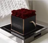 2019 Christmas rose gold square flower gift box luxury