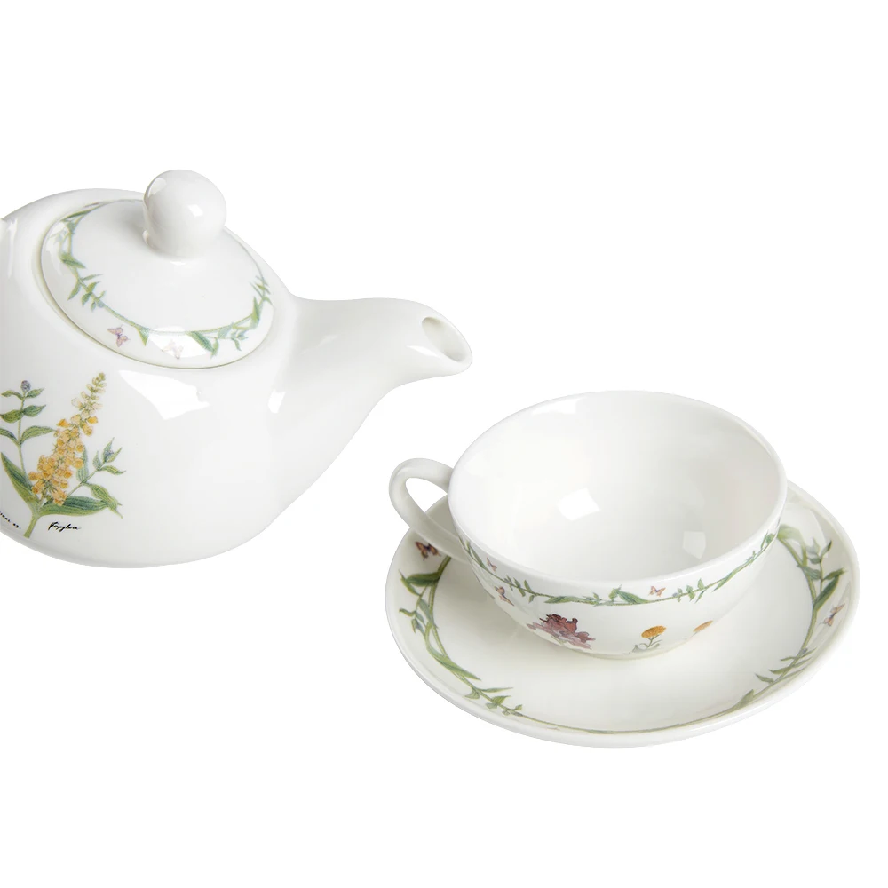 Custom Printed Glass Teapot Ceramic Warmer Tea Pot Infuser Buy Custom