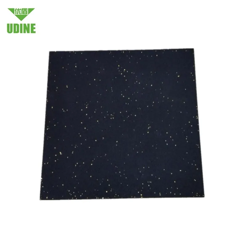 

Factory wholesale gym rubber mat flooring for gym heavy-duty area with flecks in small particles of materials