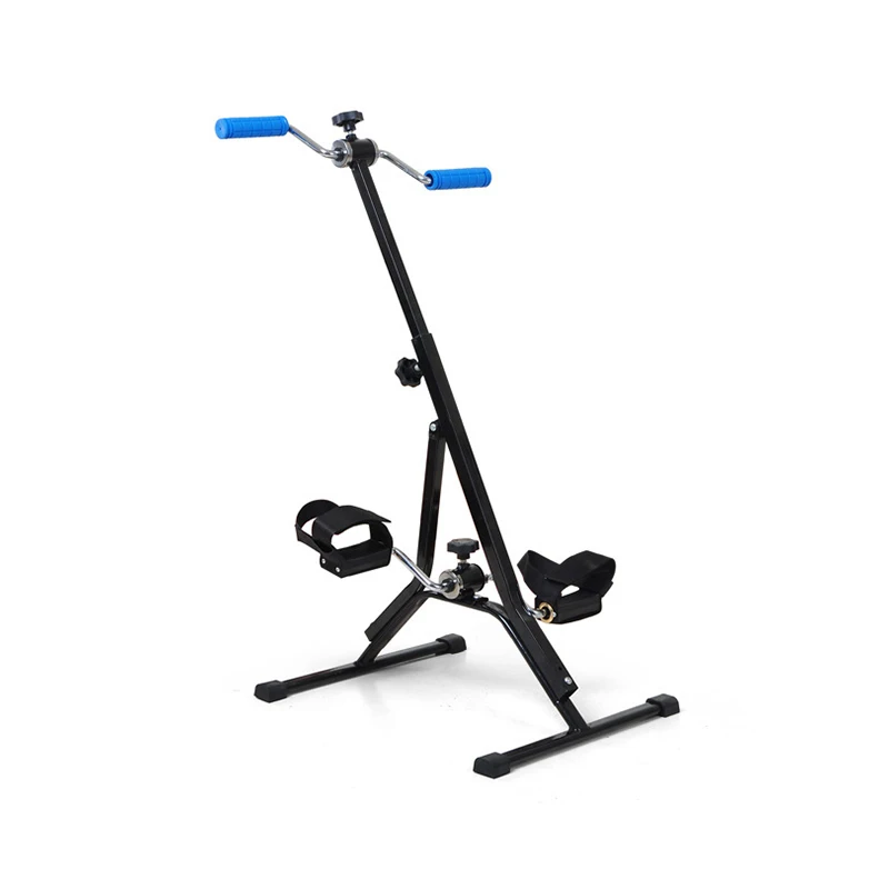 Upper and lower limb rehabilitation training device, elderly stroke hemiplegia rehabilitation training bicycle fitness machine