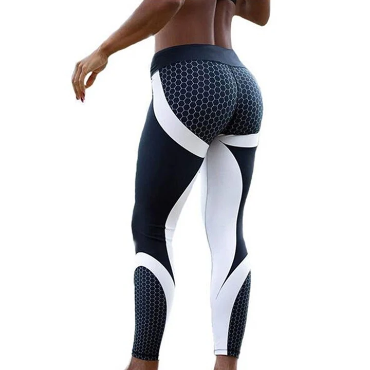 

Wholesale Girls Printed Gym Fitness Sports Leggings with Pocket Pants Women Sportswear Fitness & Yoga Wear OEM Service Custom