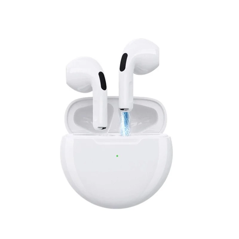 

High Quality True Wireless Auriculares Pro6 J6 Wireless Earphone Support Change Name TWS headphone mini wireless Earbud Headset