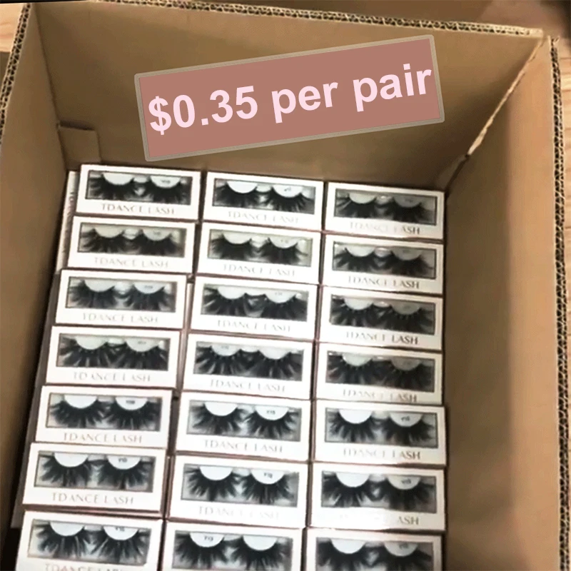 

lash vendor Manufacturer mink eyelash 3d Real Mink Eyelashes Eyelash Packaging Box, Natural black