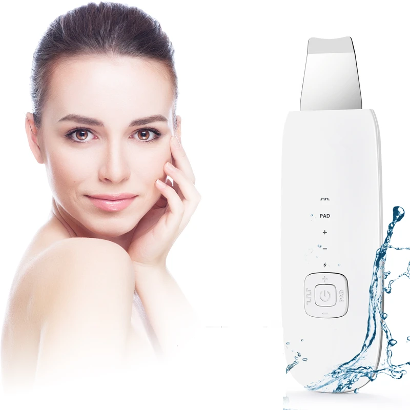 

New Design Ultrasonic Ionic Skin Scrubber Facial Exfoliator