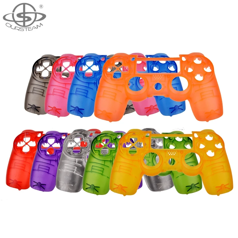 

Transparent Replacement Front Shell Case Housing for PS4 Controller Mod Kit JDM010, 9 colors avalable in stock