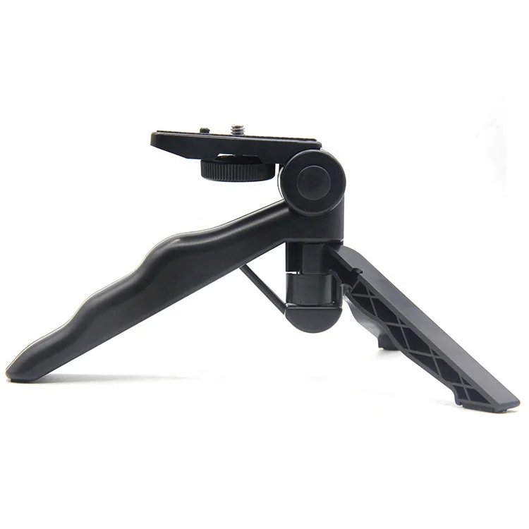 

Flexible Mini Vlog Hand Tripod Stand for Mobile Phone Gopro Digital Camera, Black