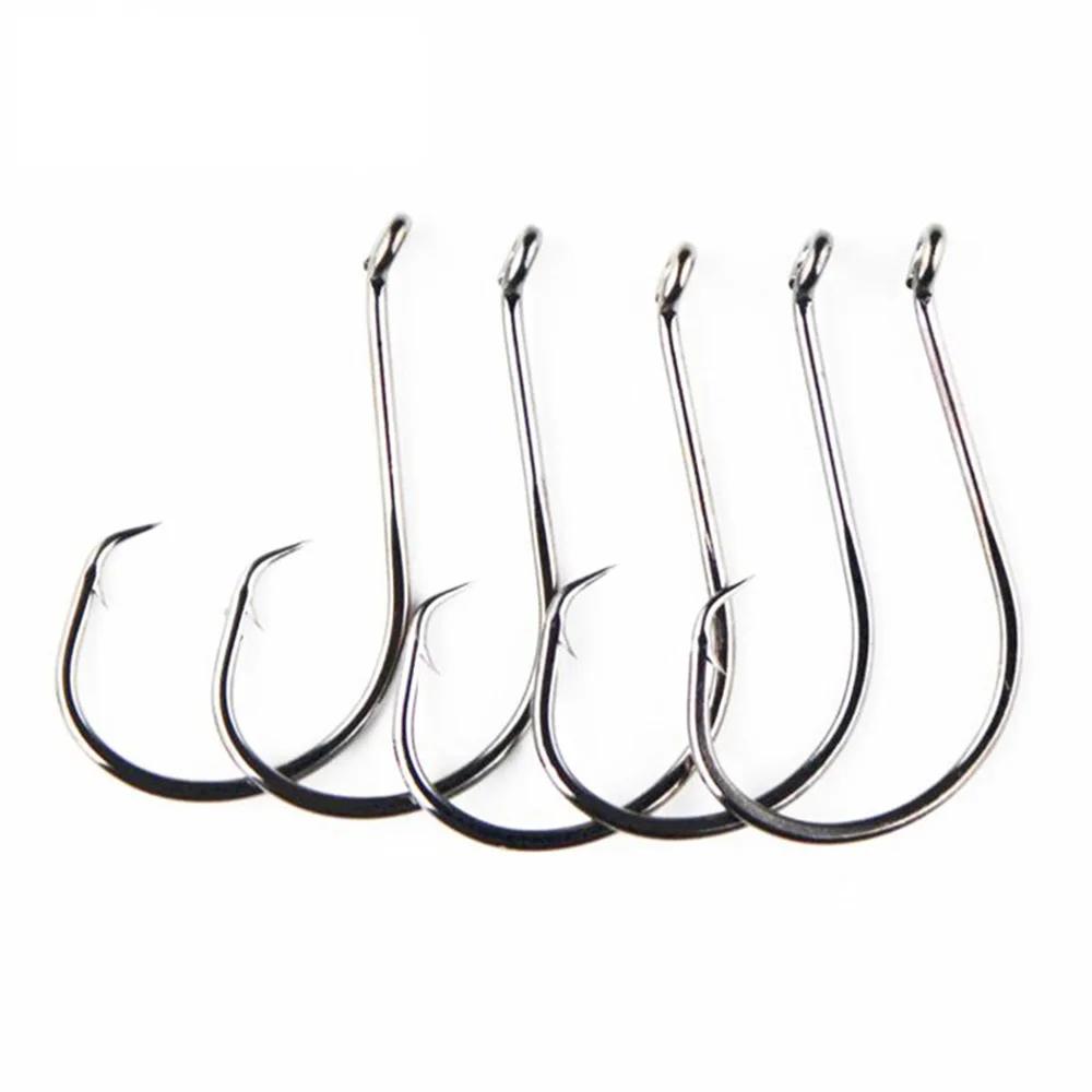 

7384 High Carbon Steel fishing hook SPORT CIRCLE hook BLN color 6#~10/0#
