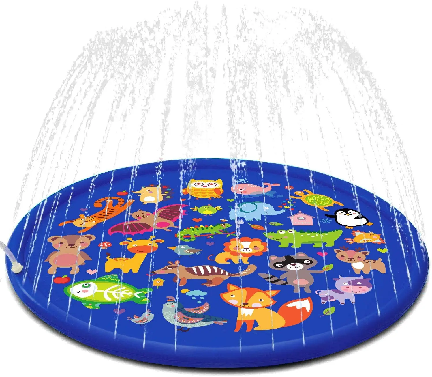 

2020 hot sale summer outdoor Inflatable sprinkler splash mat water splash pad for kids, Customized accepted