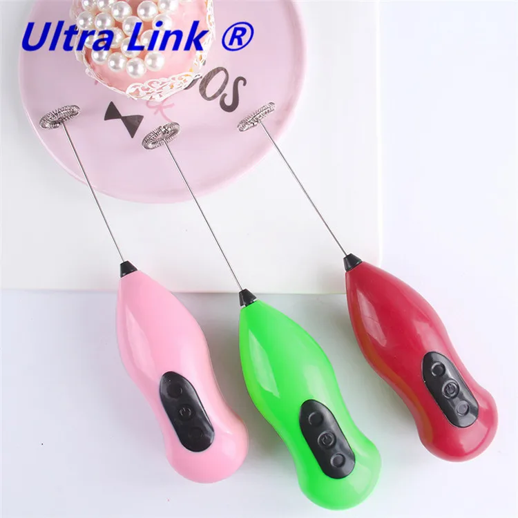 

Best selling mini creativity colorful electric stainless steel ball egg whisk coffee milk shaker