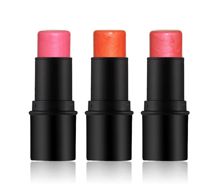 

Wholesale High Quality Vegan Blush Sticks Shimmer cream Highly Pigmented Own Brand Blush Sticks