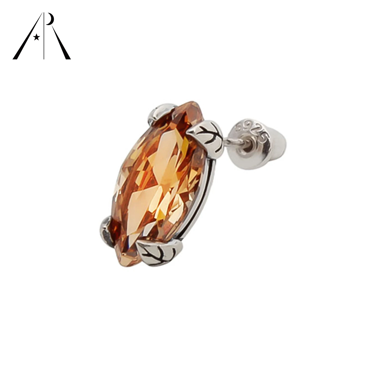 

New Fashion 2021 925 Silver Stud Earrings Women Bling Jewelry Earrings Set