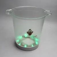 

Led Ice Bucket,Electric Outdoor Ice Bucket Table Led Lighted Ice Bucket